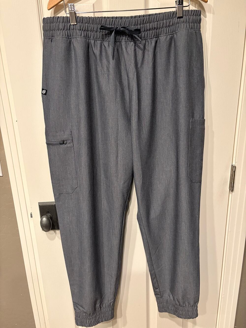 JAANUU Grey Scrub Pants Size XL Jogger Style Work Uniform Healthcare Nurse